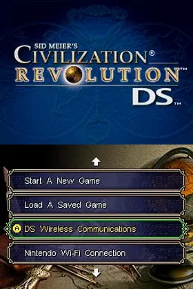 Sid Meier's Civilization Revolution (Japan) screen shot title